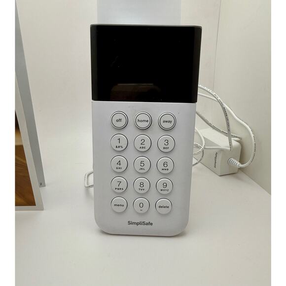 SimpliSafe Home Security Base Station SSBS3 and Keypad - Picture 8 of 12